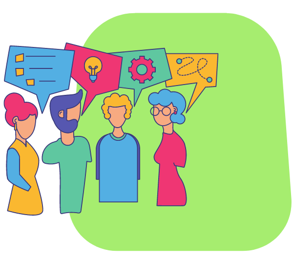 Iconos contacto trabajo picommerce